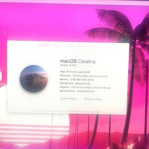 2015 iMac (brand new bassicly) 21.5 inches